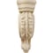 Ekena Millwork 4"W x 10 1/2"D x 14"H Large Hudson Acanthus Wood Corbel, Rubberwood CORW04X11X14HDRW - alternate 3